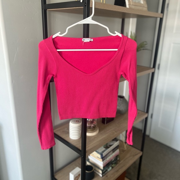 Pink Zara long sleeve - Picture 1 of 2